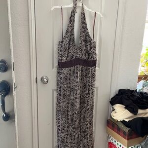 Halter maxi dress